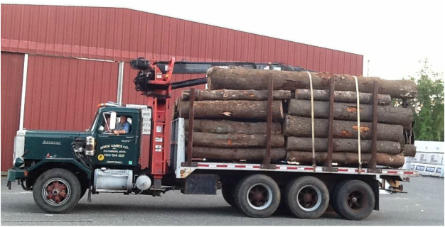 Morse Lumber Company Wood Truck