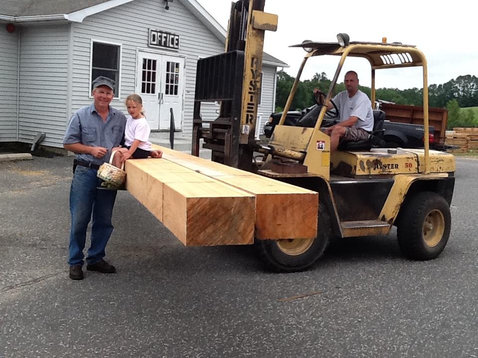 Morse Lumber Forklift Photo